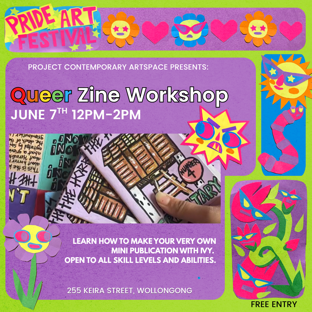 Queer Zine Workshop with Ivy